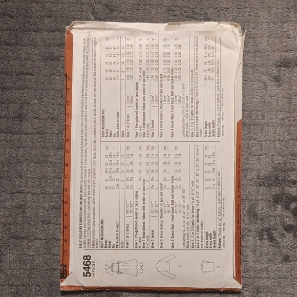 1982 Girls Cinderella Simplicity Pattern Size 12, Vintage Sundress & Jacket - Picture 5 of 8